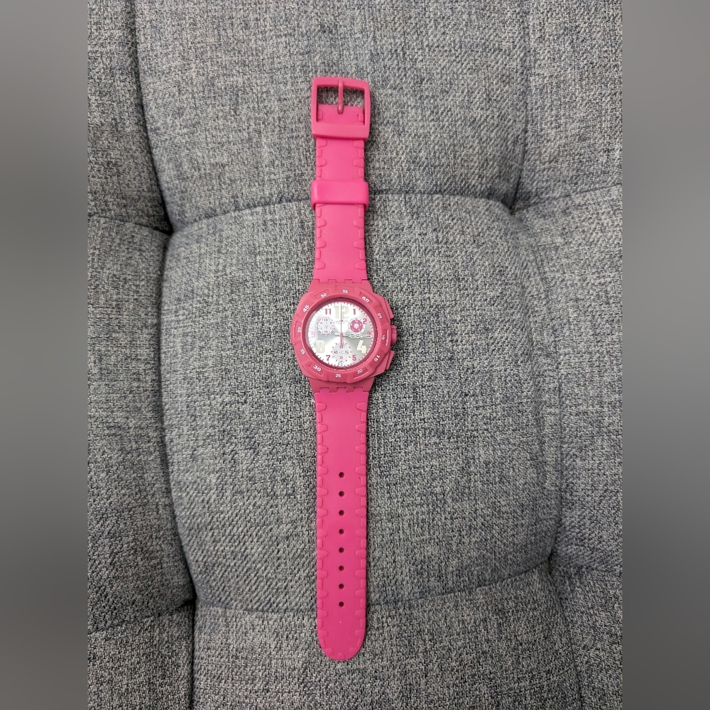 Swatch Watch Chrono HUYANA SUIP400 (BUBBLE GUM PINK)